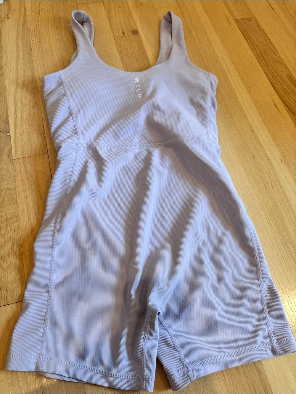 Willow Light Lavender Tank Pajama Romper